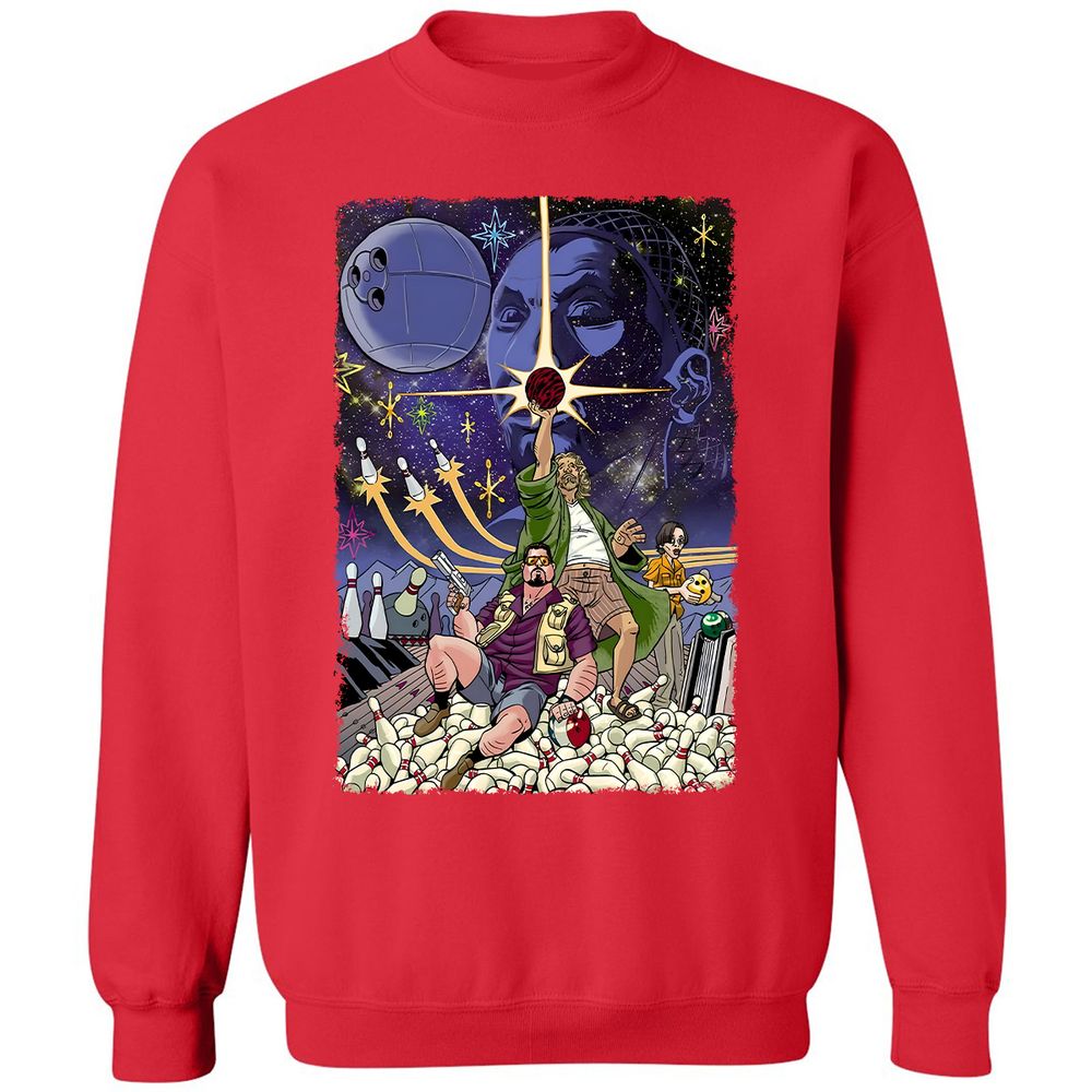 Classic Unisex Sweatshirt - BF5D92KS - Red - 5