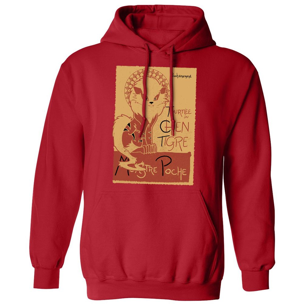 Classic Unisex Hoodie - HBM88ZJ6 - Red - 5