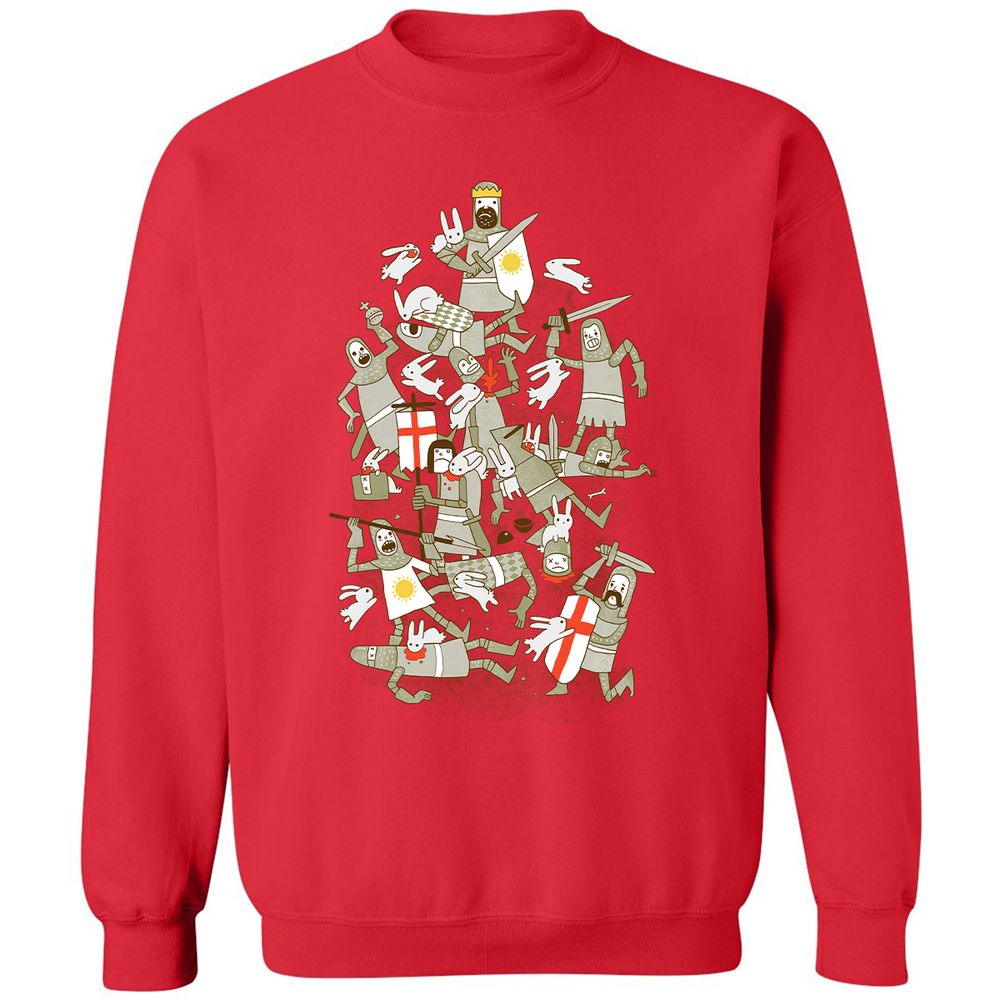 Classic Unisex Sweatshirt - RF7SART5 - Red - 5