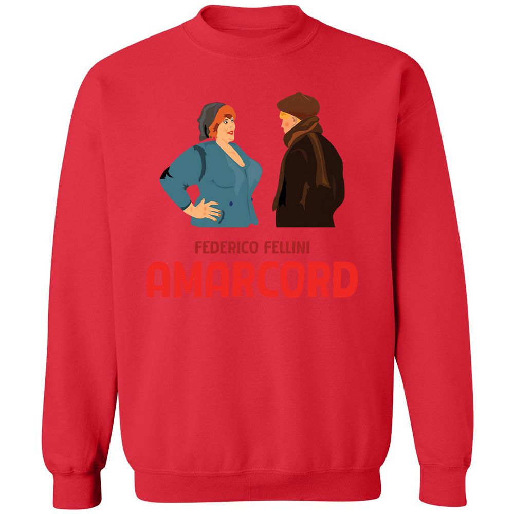 Classic Unisex Sweatshirt - ZFRFZGD4 - Red - 5