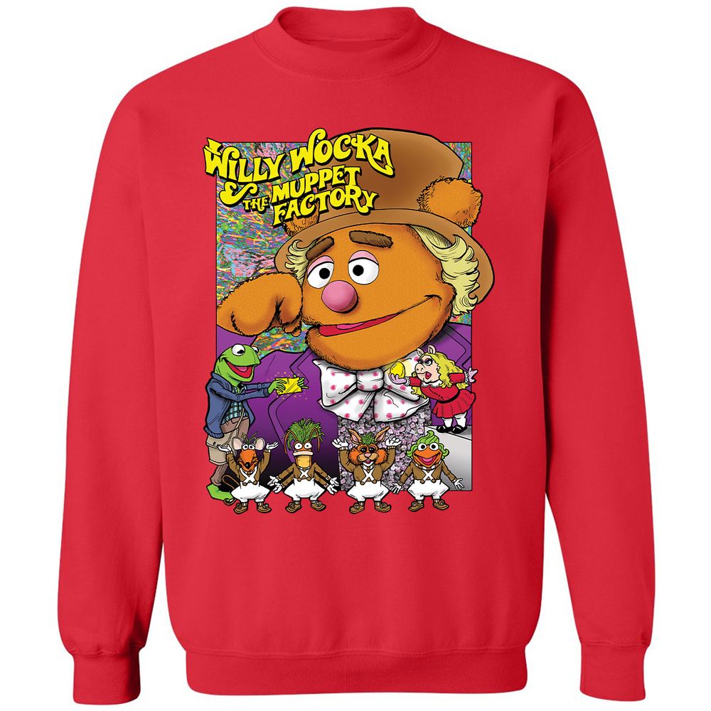 Classic Unisex Sweatshirt - 8T11RQAS - Red - 5