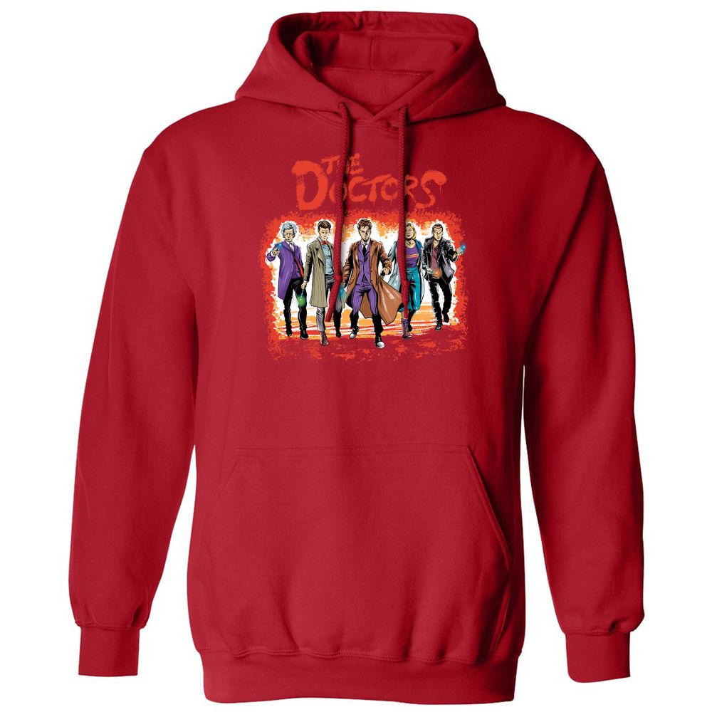 Classic Unisex Hoodie - JMZD8YLG - Red - 5