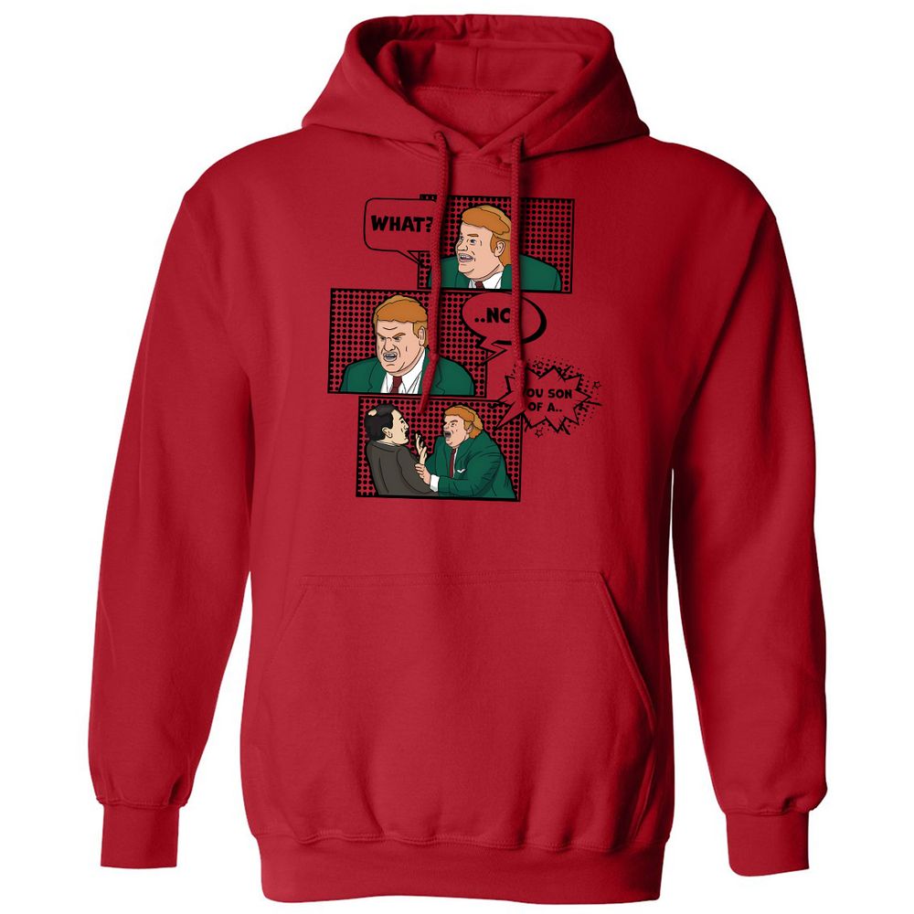 Classic Unisex Hoodie - NQP9W6UW - Red - 5