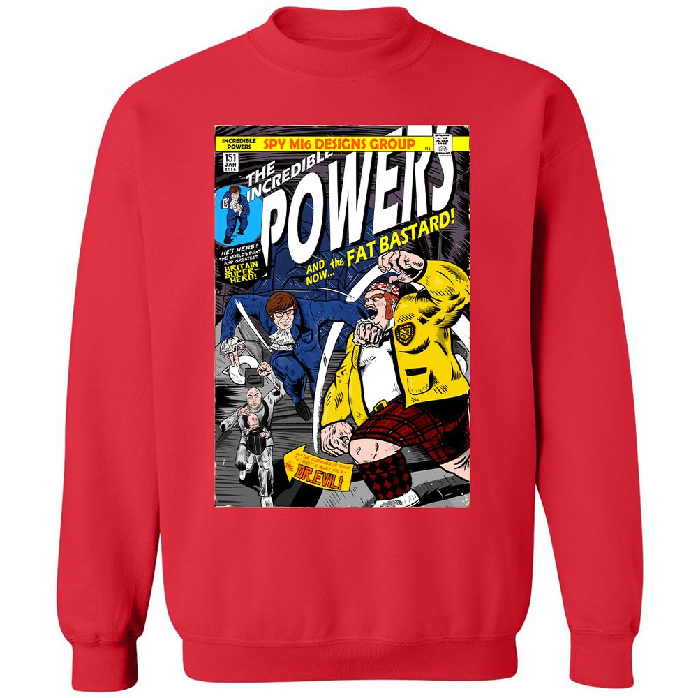 Classic Unisex Sweatshirt - HBB8G5Z3 - Red - 5
