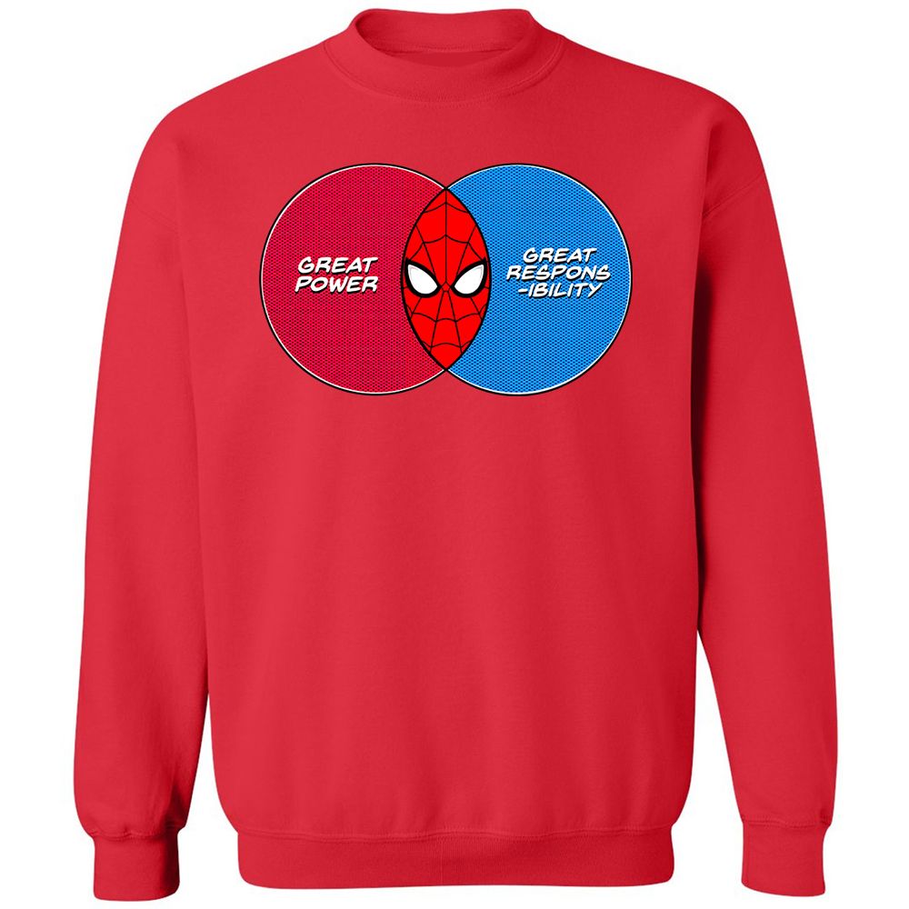Classic Unisex Sweatshirt - QU43M42J - Red - 5