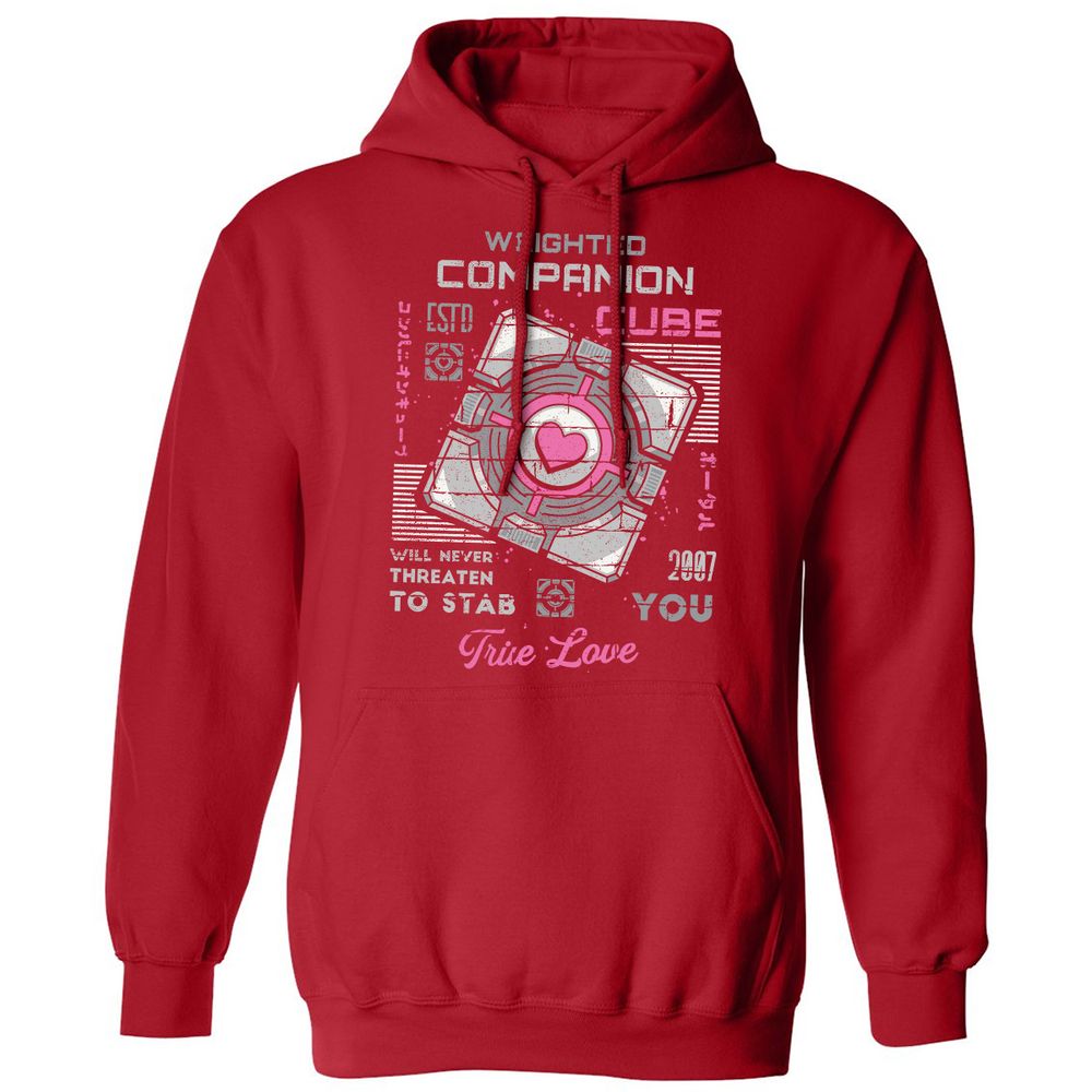 Classic Unisex Hoodie - HD57PLVS - Red - 5