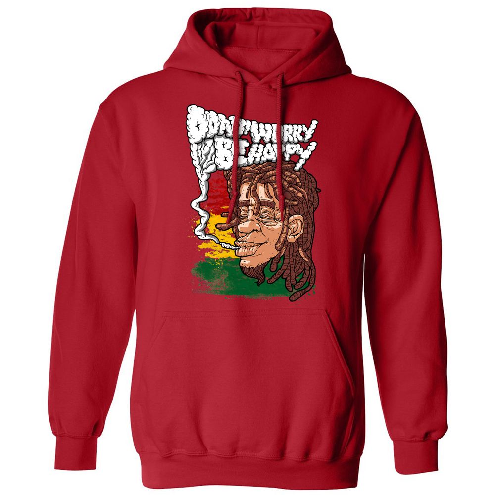 Classic Unisex Hoodie - LEDH7CUW - Red - 5