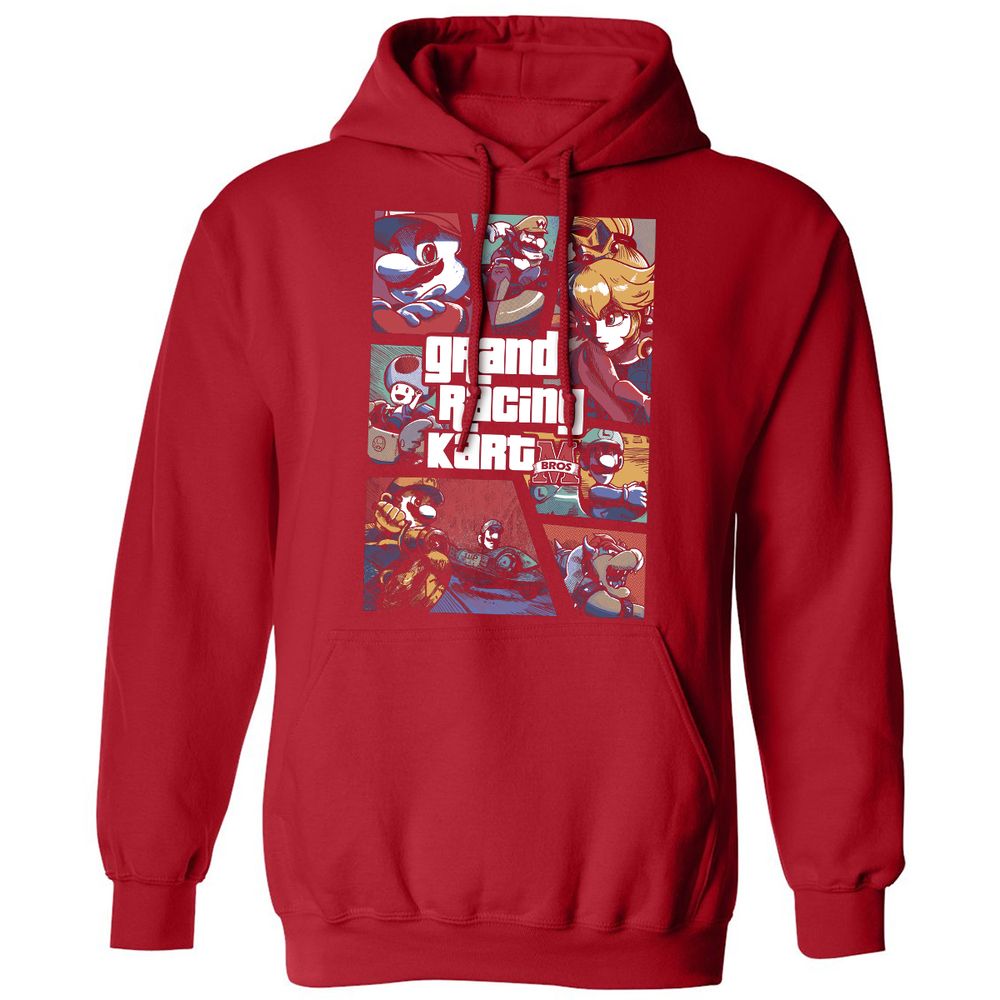 Classic Unisex Hoodie - NVGSZ8FF - Red - 5