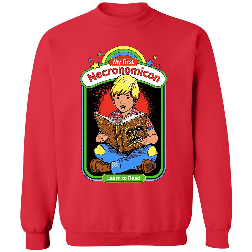 Classic Unisex Sweatshirt - EF9WMJQA - Red - 5