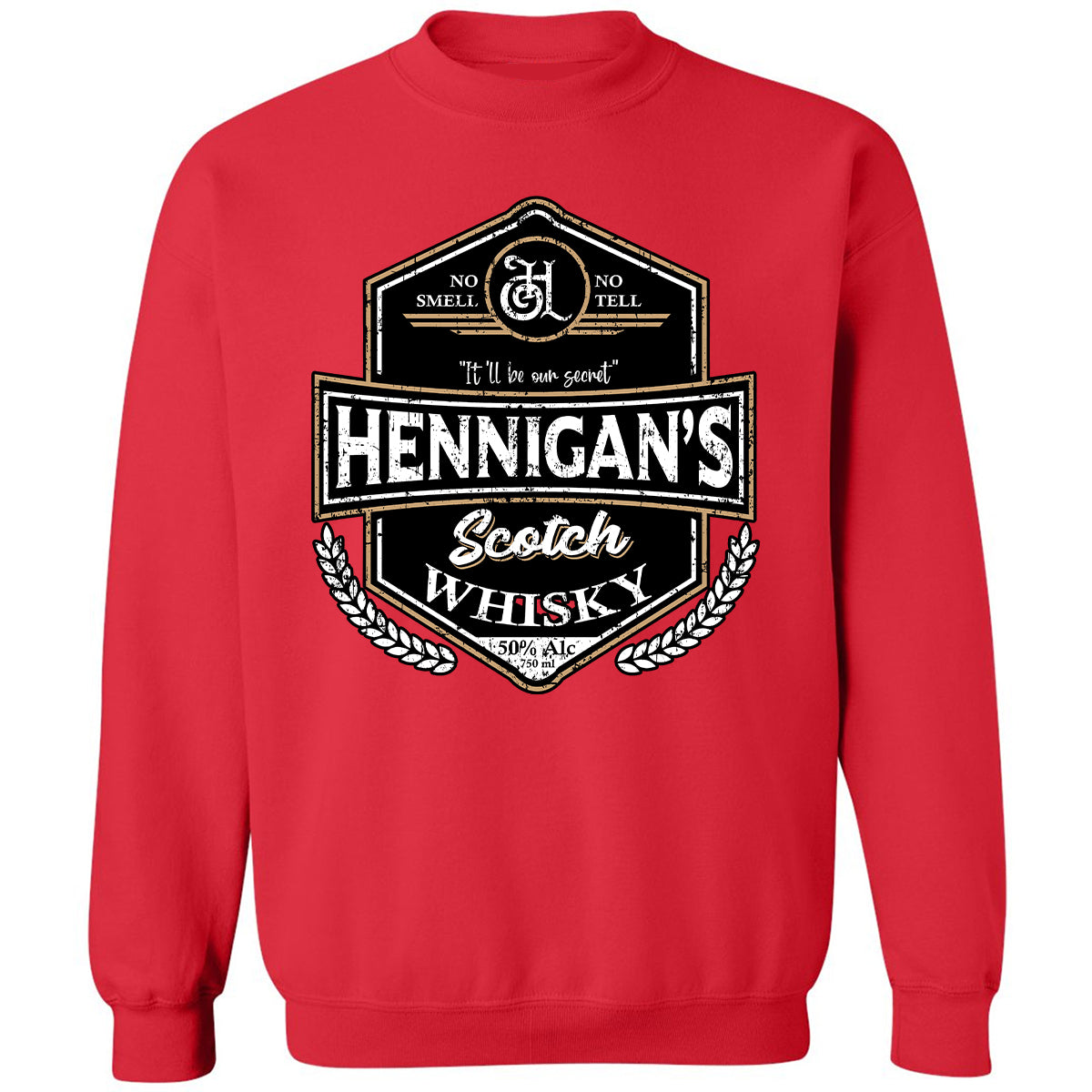 Classic Unisex Sweatshirt - 5D7UZU3R - Red - 5