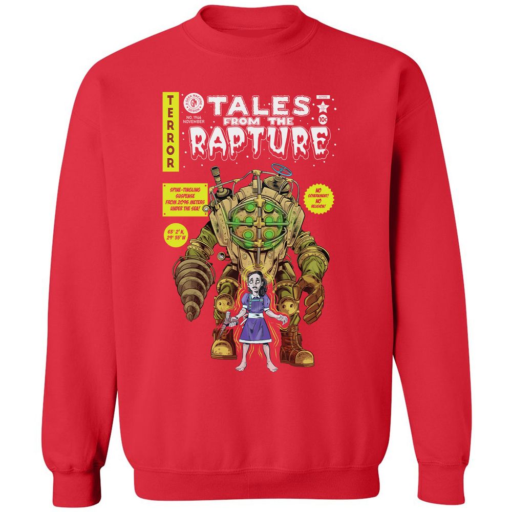 Classic Unisex Sweatshirt - 8Z9JE3GV - Red - 5