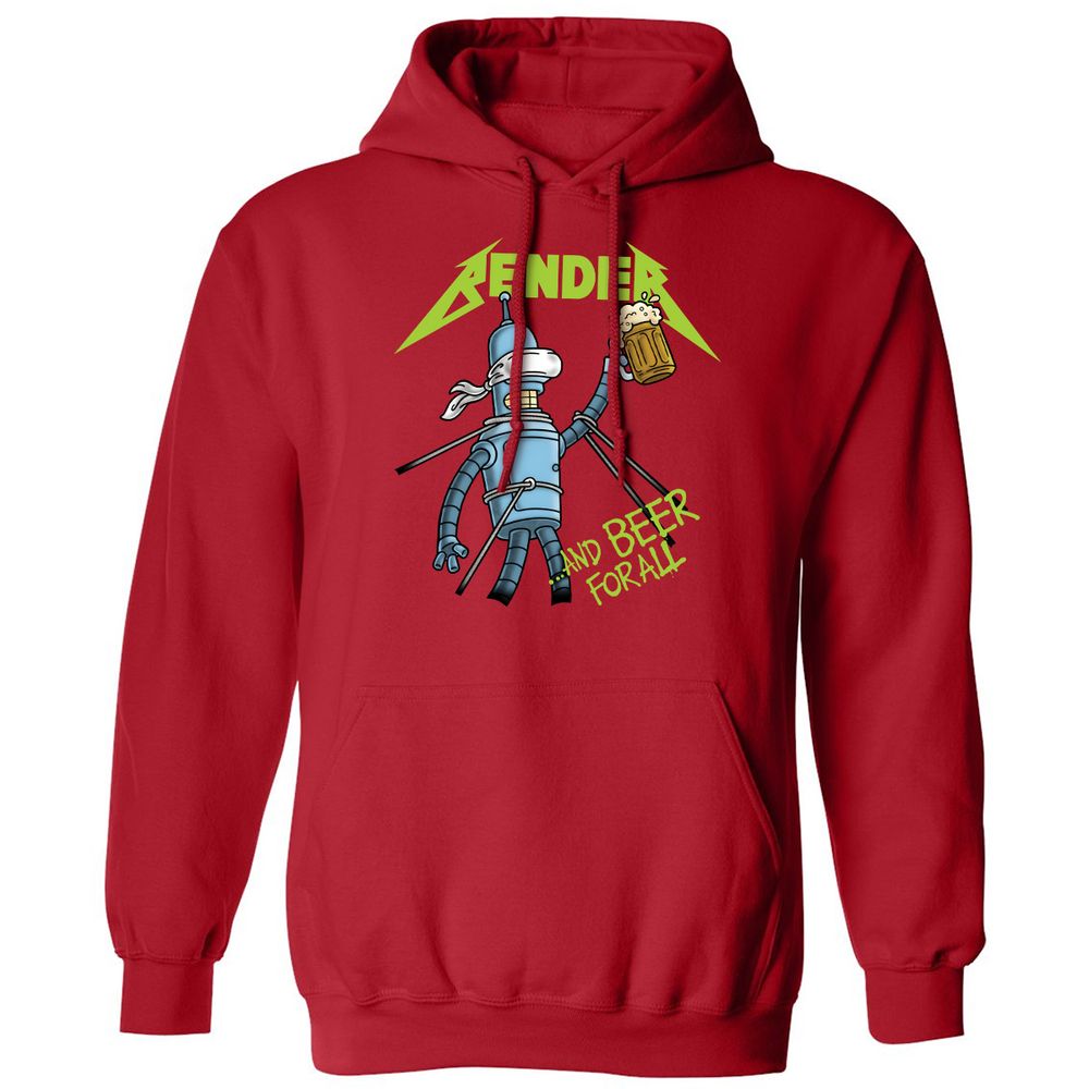 Classic Unisex Hoodie - D5BA2FFF - Red - 5