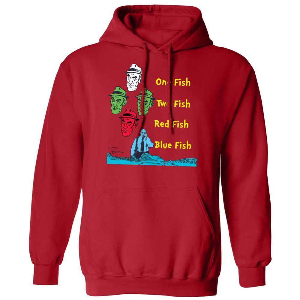 Classic Unisex Hoodie - R6EKPKEQ - Red - 5