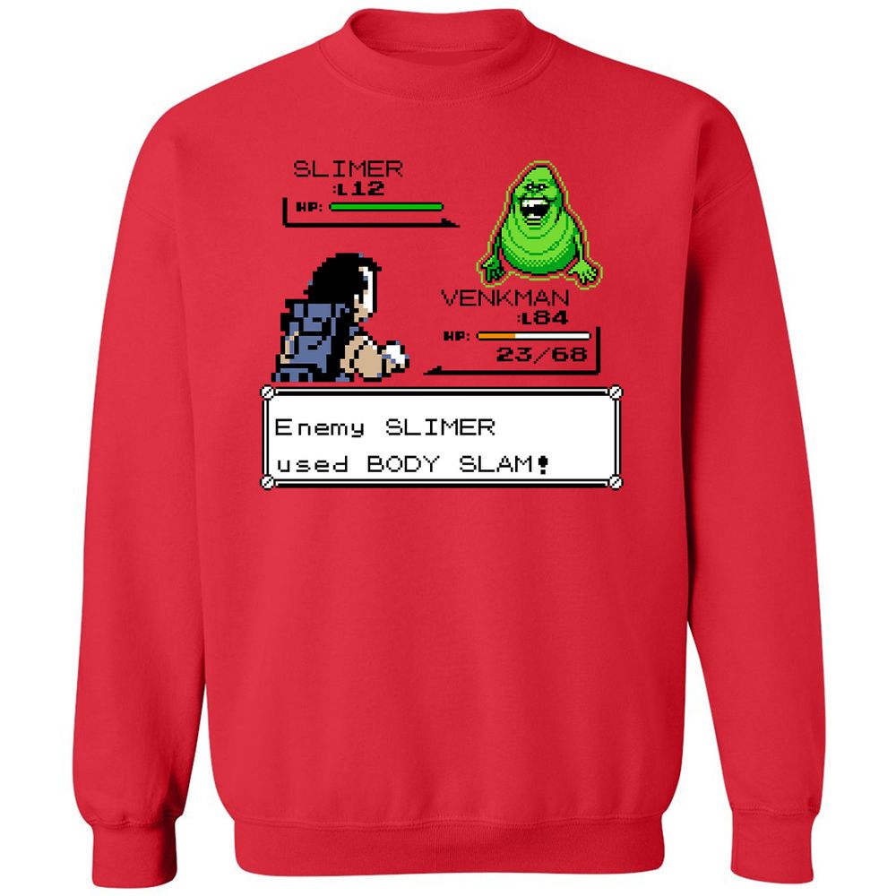 Classic Unisex Sweatshirt - R94F8HBA - Red - 5