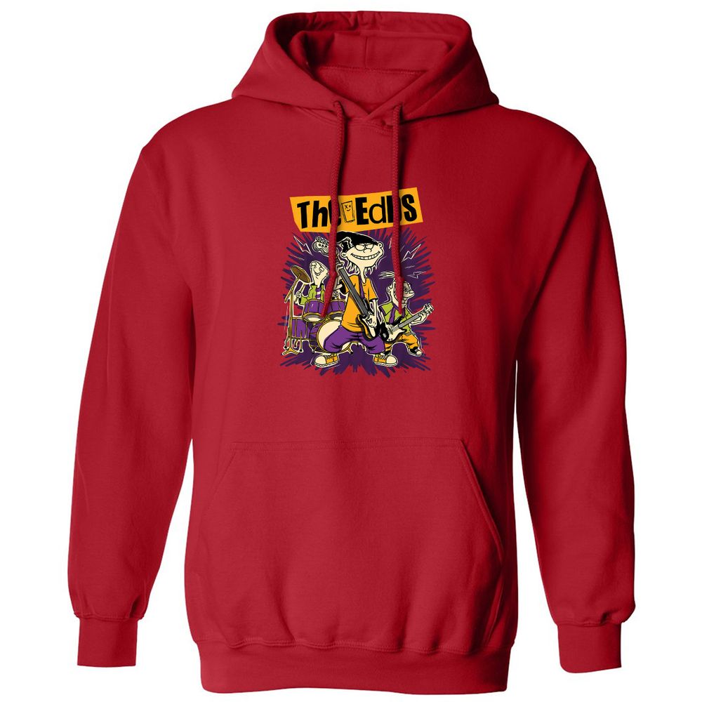 Classic Unisex Hoodie - X86VSGWG - Red - 5