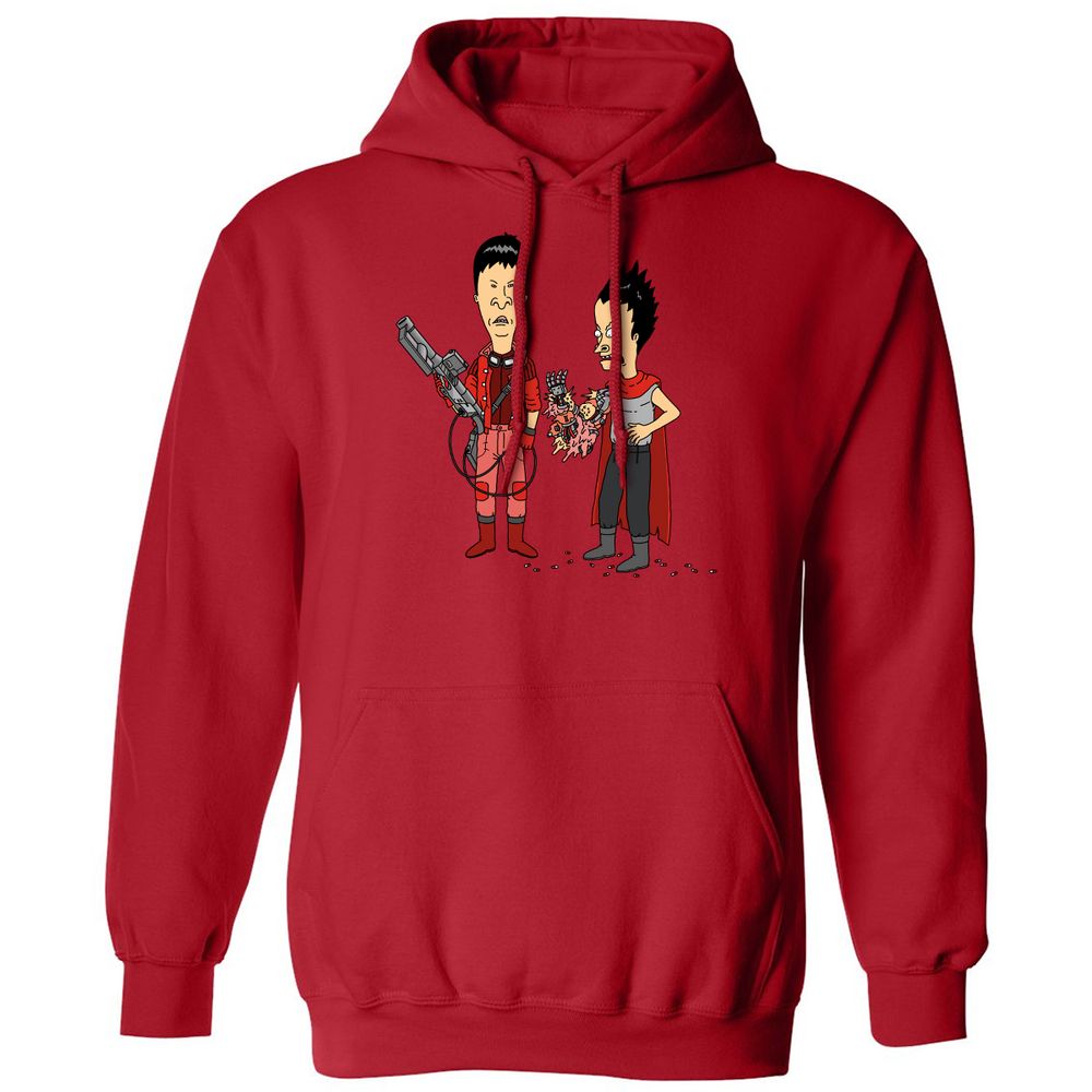 Classic Unisex Hoodie - 7PYNDBZJ - Red - 5
