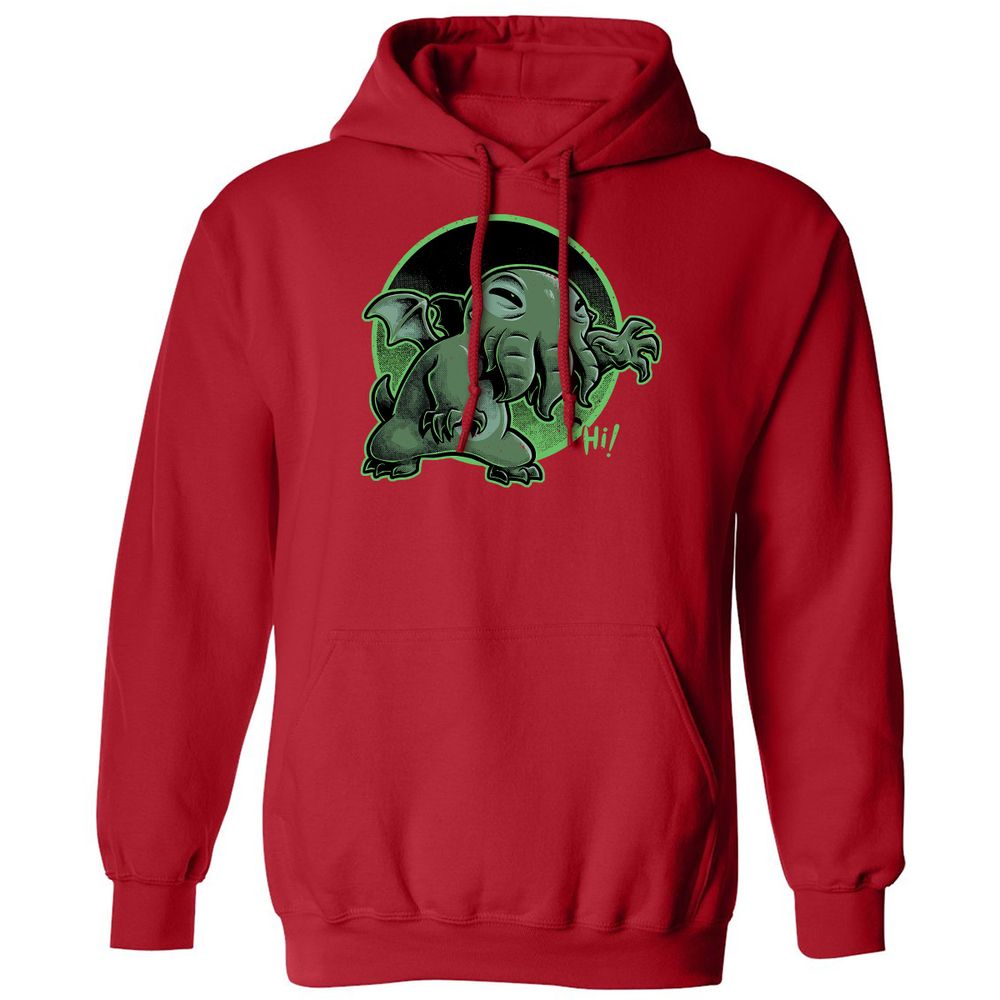 Classic Unisex Hoodie - JGA31NKK - Red - 5
