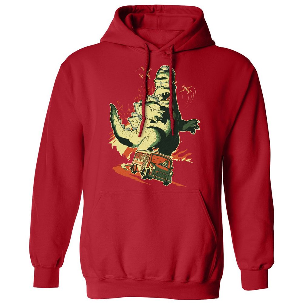 Classic Unisex Hoodie - N79DM567 - Red - 5