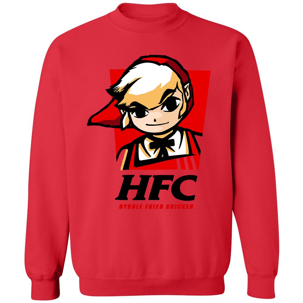 Classic Unisex Sweatshirt - L9F2L9QU - Red - 5