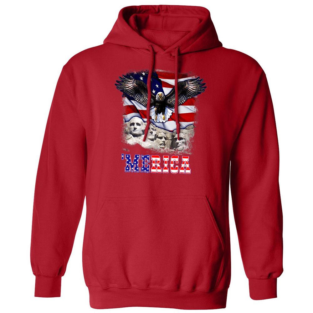 Classic Unisex Hoodie - DB8R5PLV - Red - 5