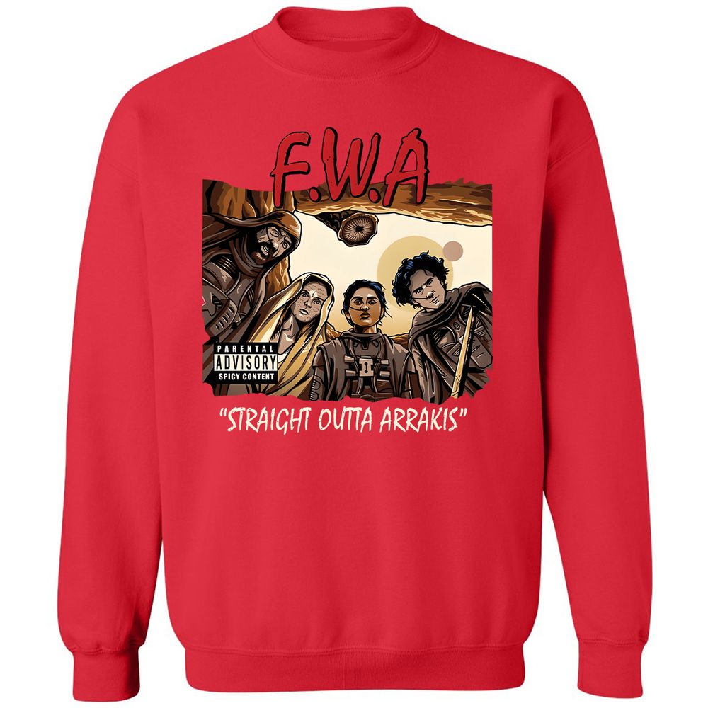 Classic Unisex Sweatshirt - 4J9UPLGL - Red - 5