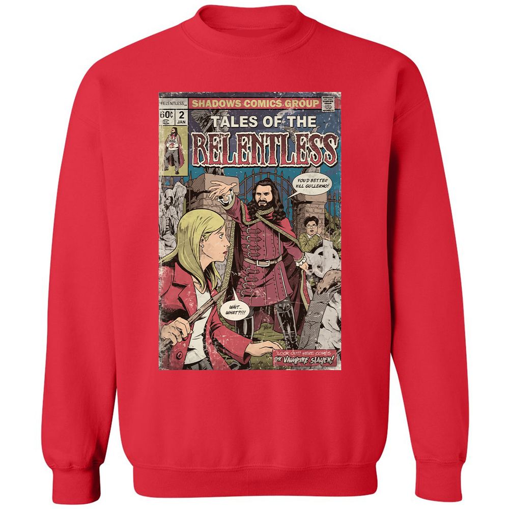 Classic Unisex Sweatshirt - PS11A1C7 - Red - 5