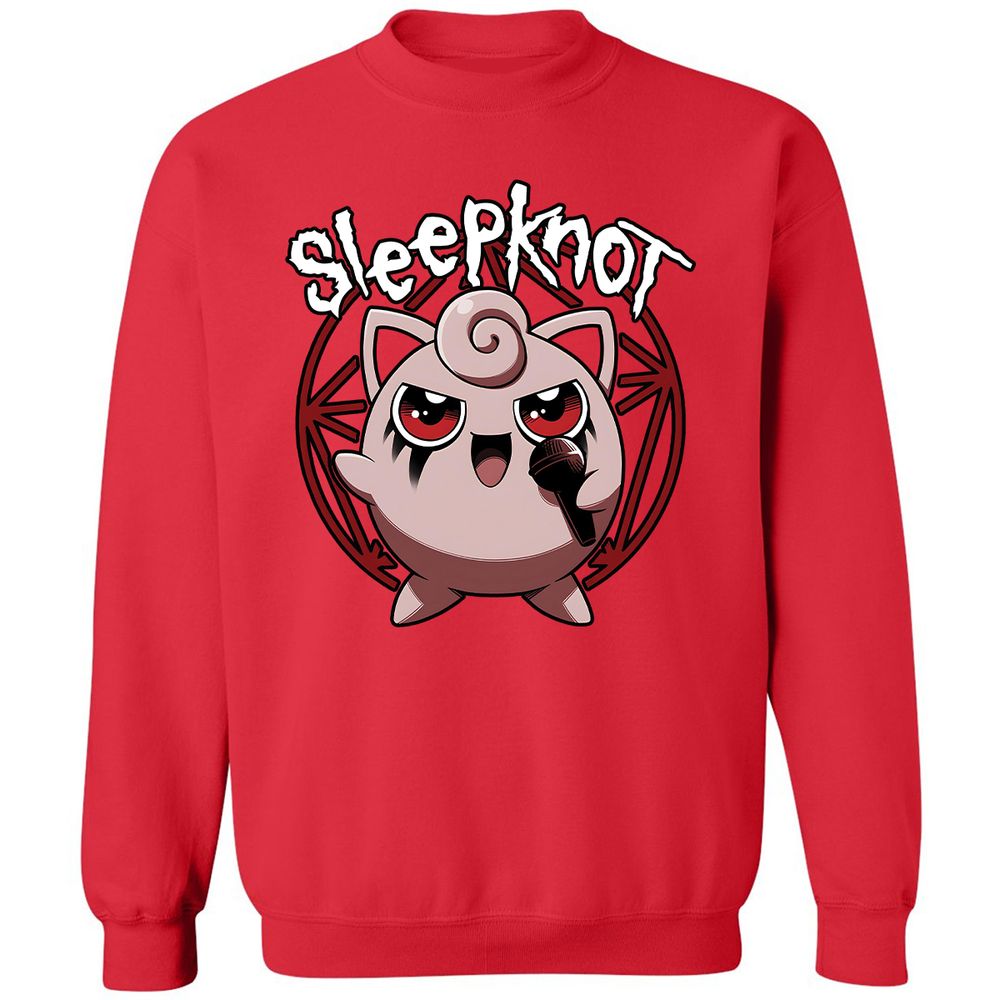 Classic Unisex Sweatshirt - 7KFZDEAM - Red - 5