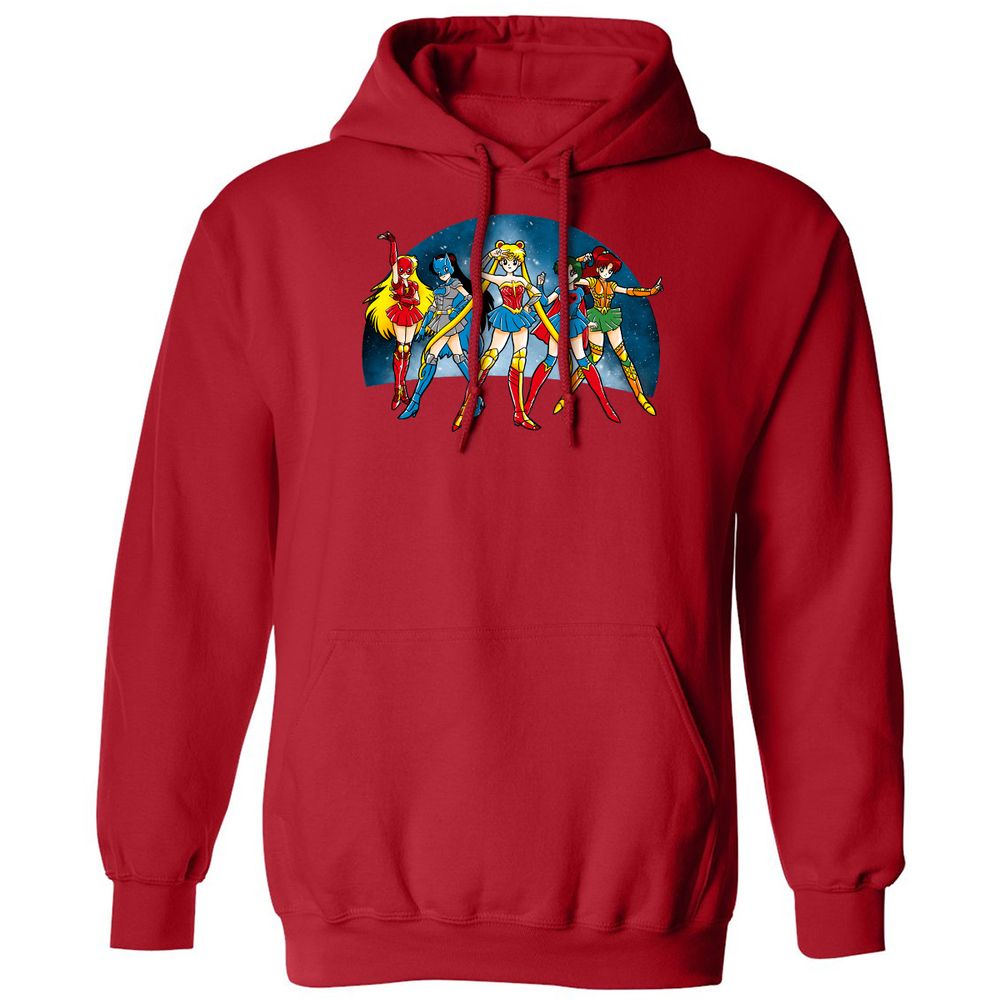 Classic Unisex Hoodie - XMFC1CHT - Red - 5
