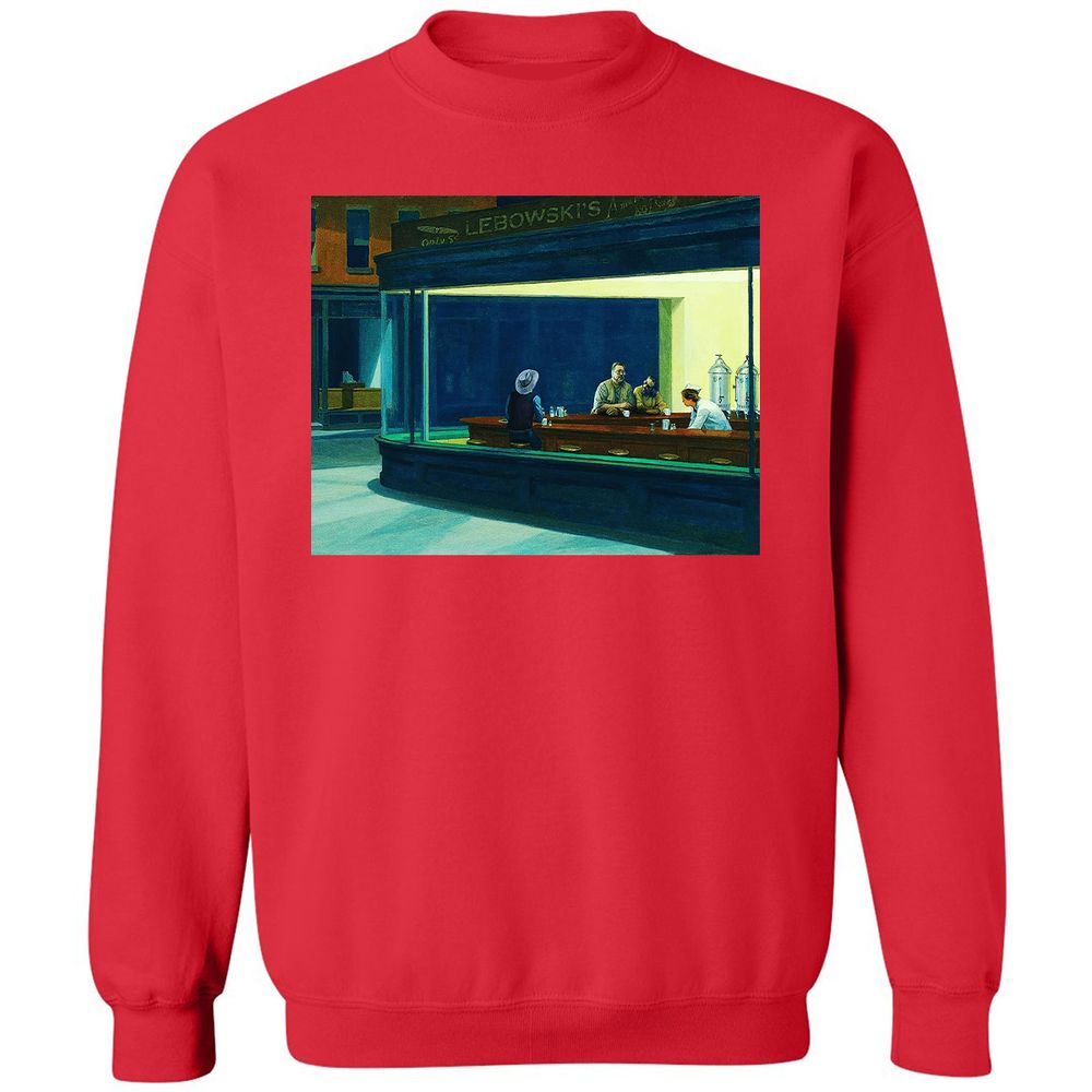 Classic Unisex Sweatshirt - TUKUGZQM - Red - 5