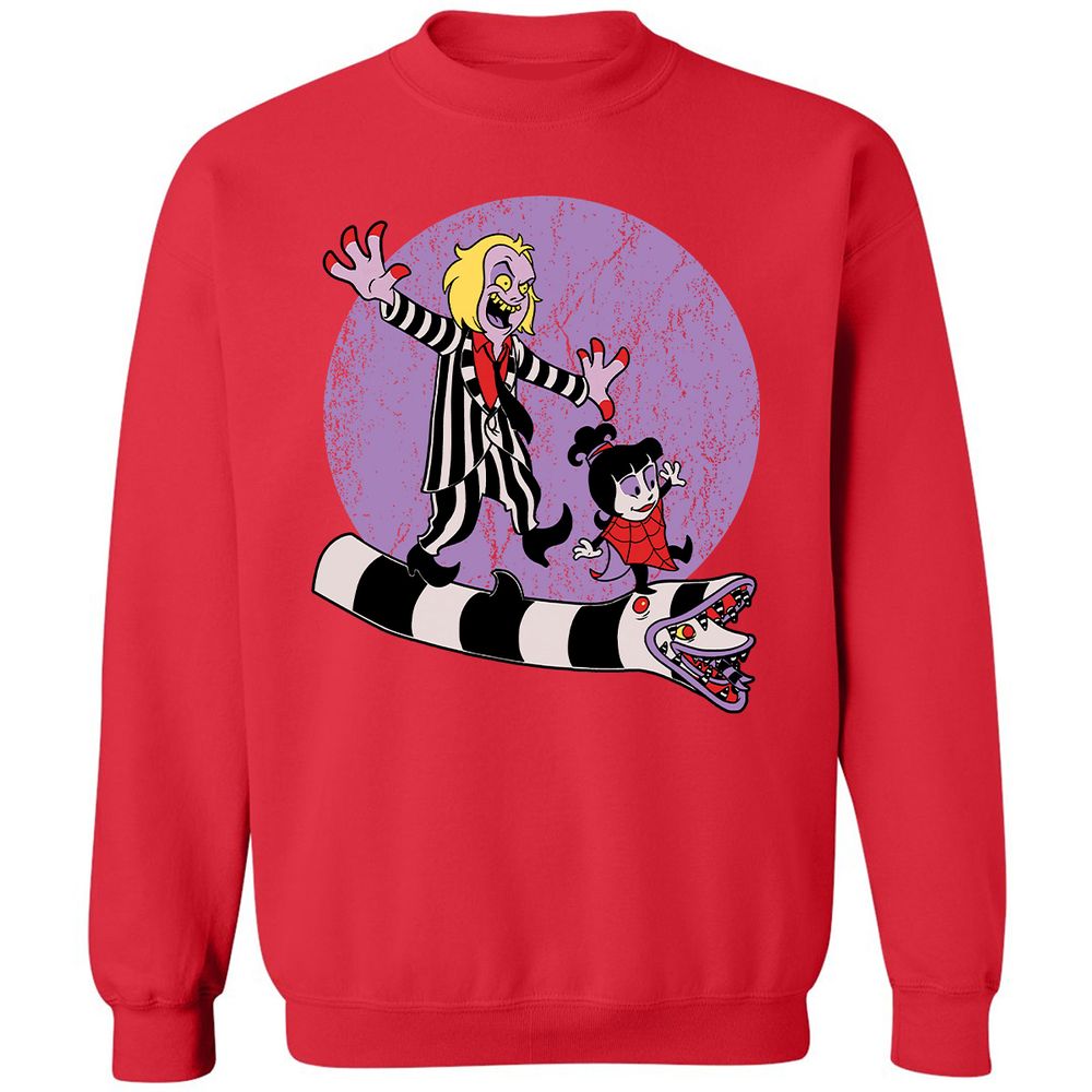 Classic Unisex Sweatshirt - Q96VX86V - Red - 5