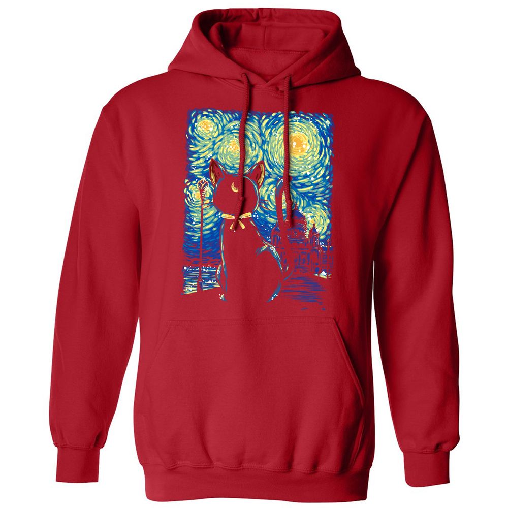 Classic Unisex Hoodie - 4SSNCPSC - Red - 5