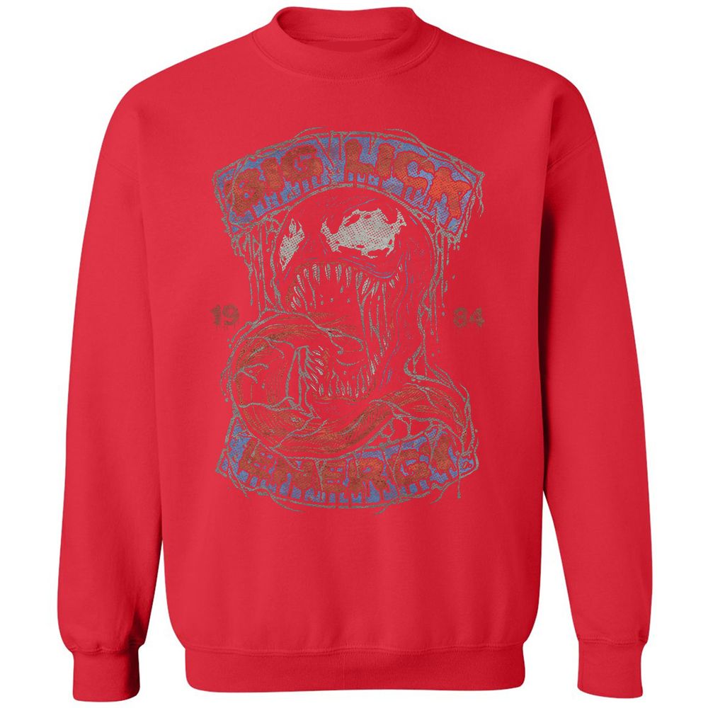 Classic Unisex Sweatshirt - PG1METLM - Red - 5