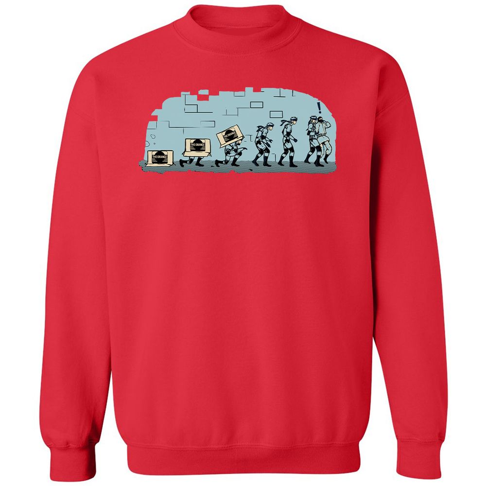 Classic Unisex Sweatshirt - UBLAM18W - Red - 5