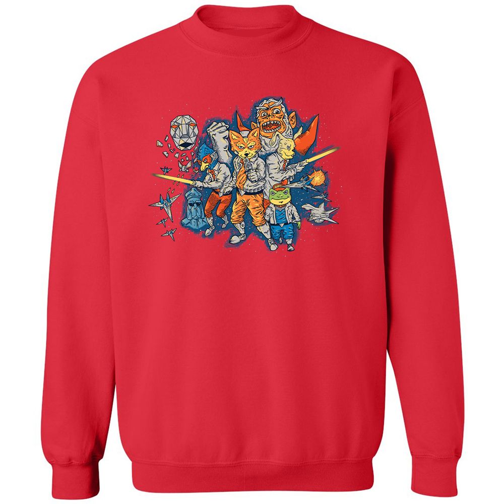 Classic Unisex Sweatshirt - JQJYQM37 - Red - 5