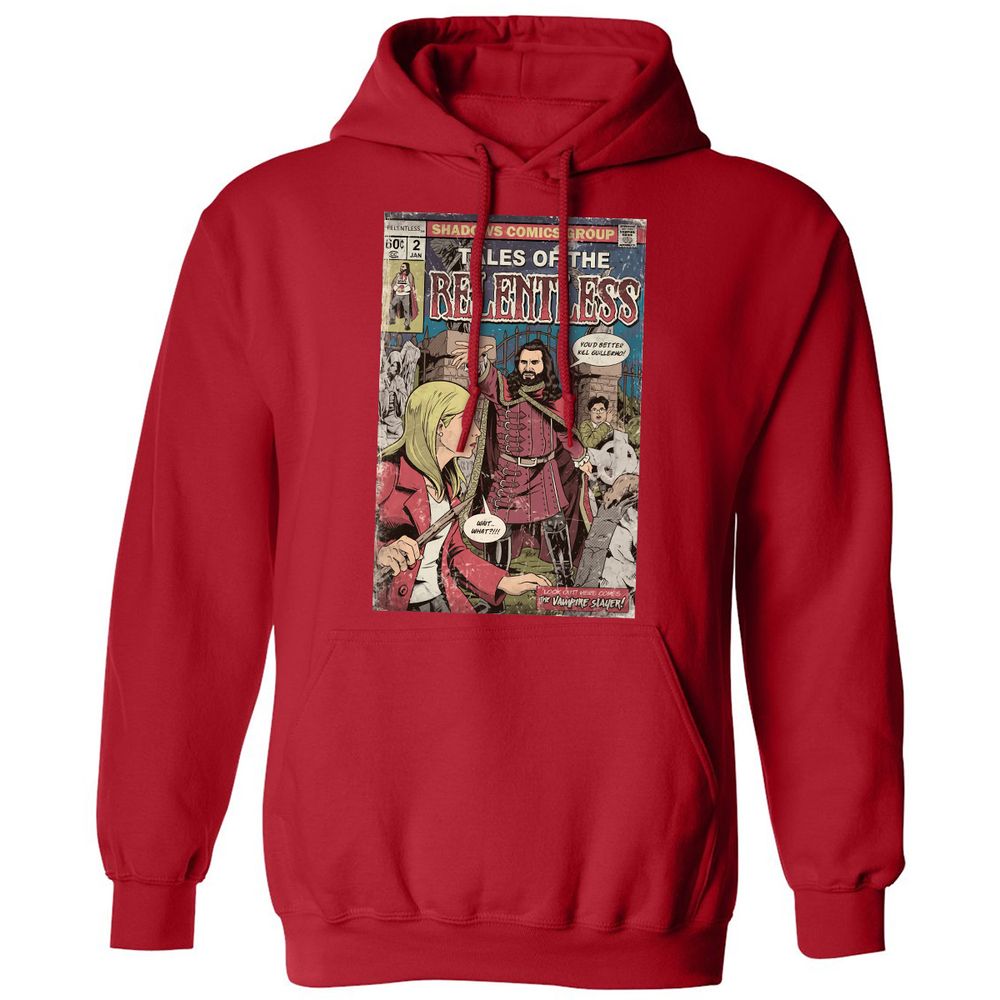 Classic Unisex Hoodie - DWNB4GEG - Red - 5
