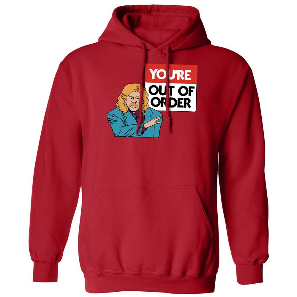 Classic Unisex Hoodie - GQ1N5YPB - Red - 5
