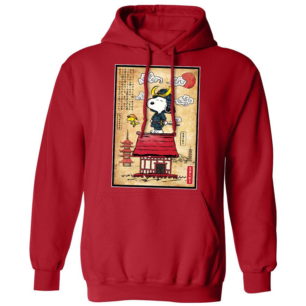 Classic Unisex Hoodie - XCUNSJQG - Red - 5