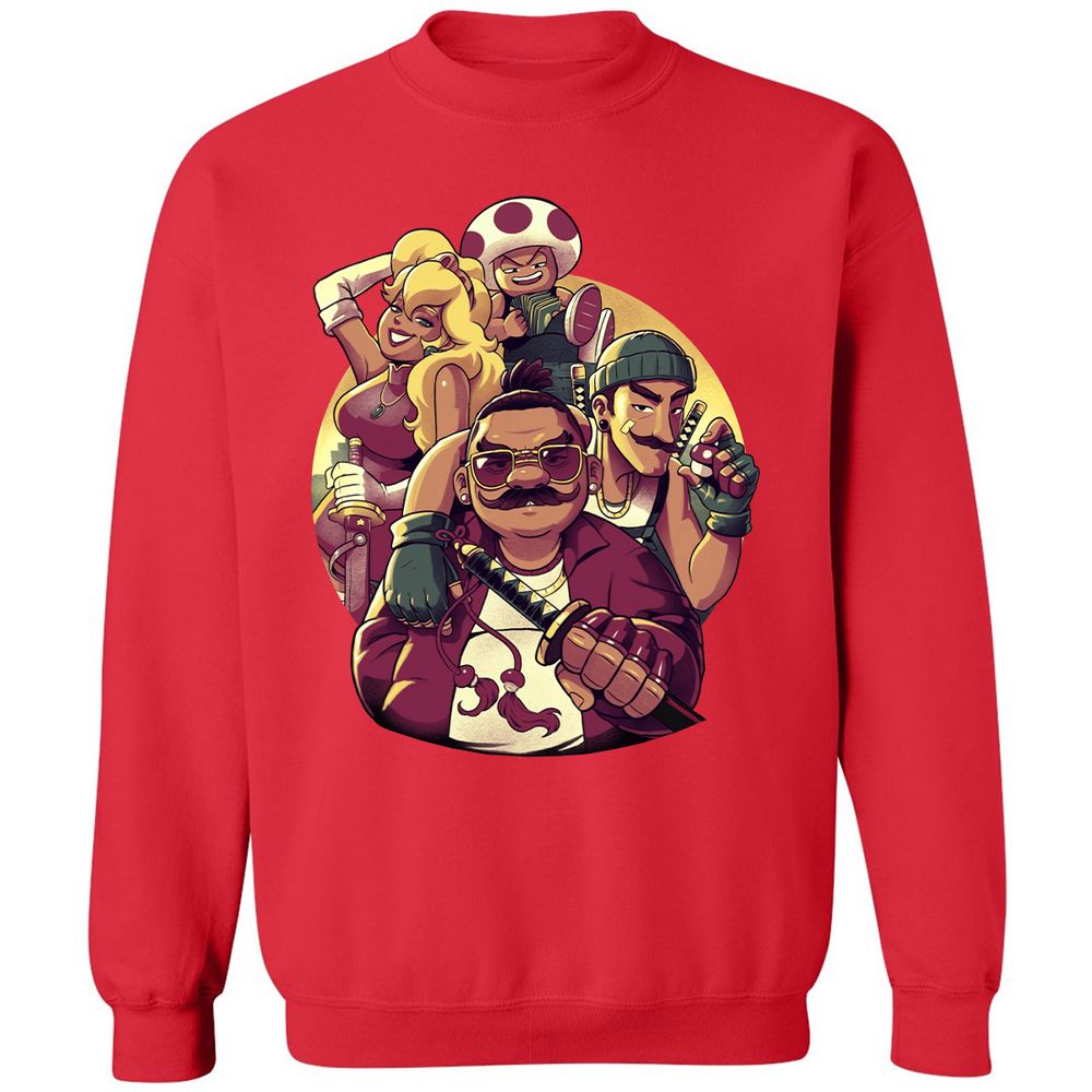 Classic Unisex Sweatshirt - MBCTPFEP - Red - 5