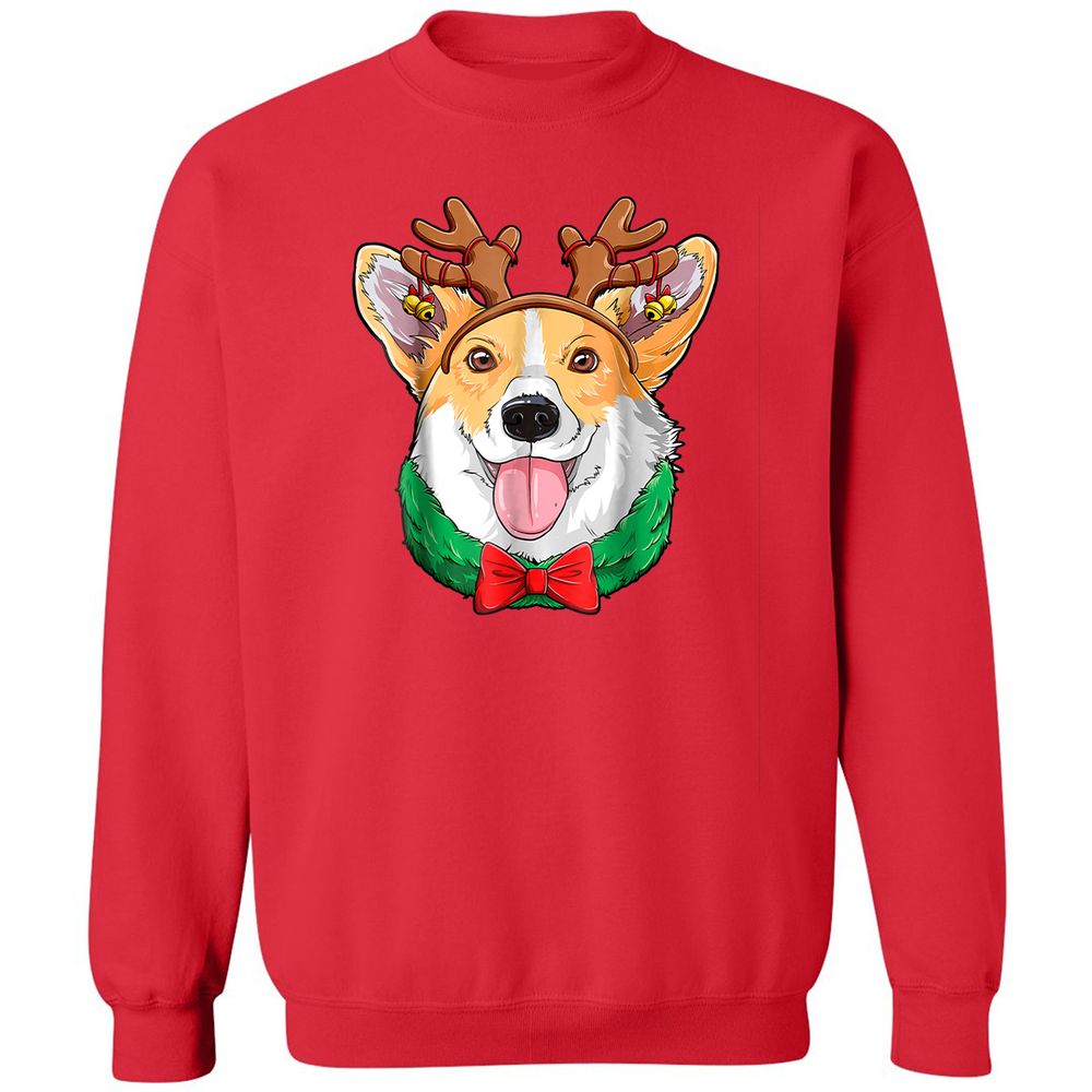 Classic Unisex Sweatshirt - 49GBZ7VW - Red - 5