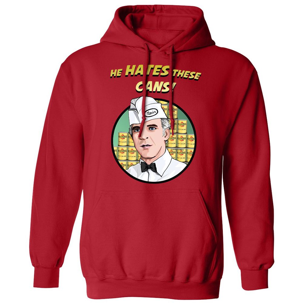 Classic Unisex Hoodie - UTP2QV6W - Red - 5