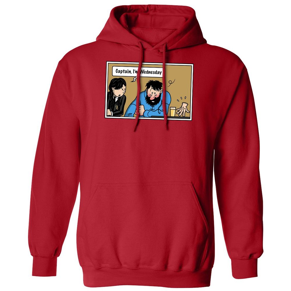 Classic Unisex Hoodie - 3FKVYC9Y - Red - 5