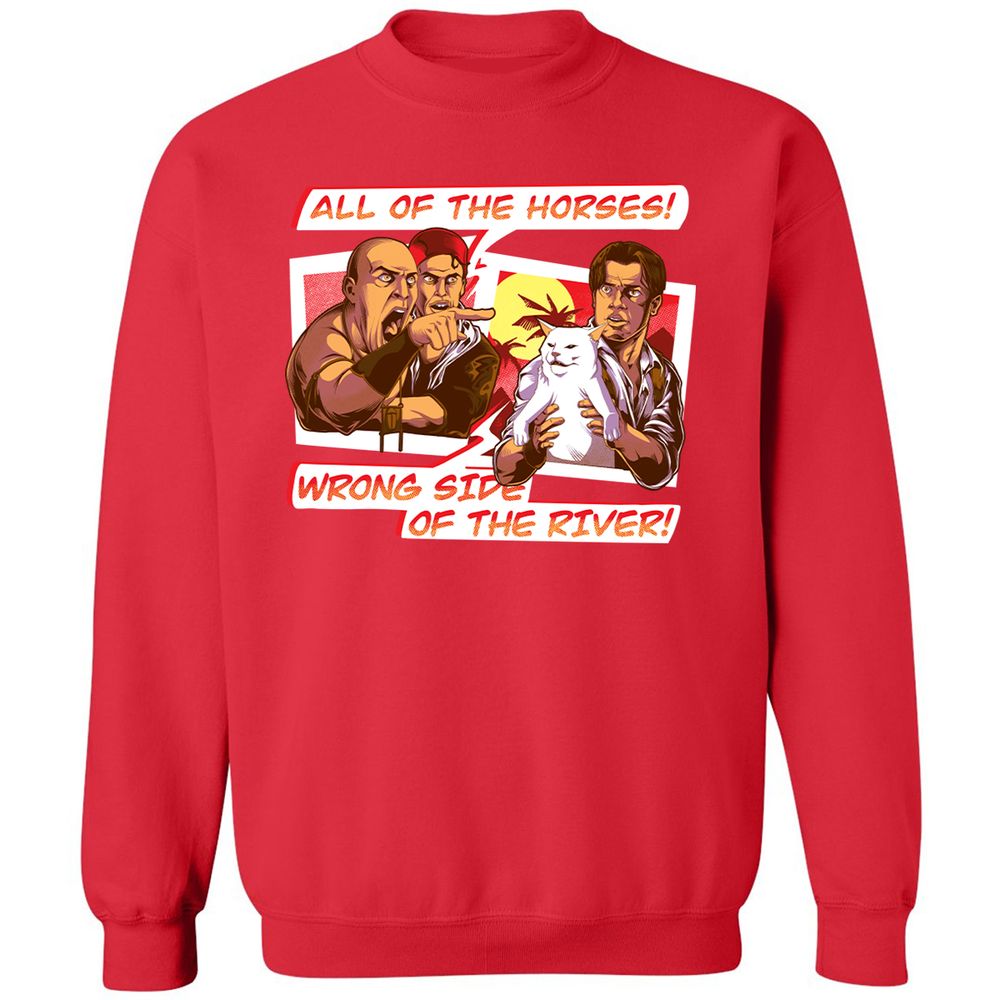 Classic Unisex Sweatshirt - PVK4YDFR - Red - 5