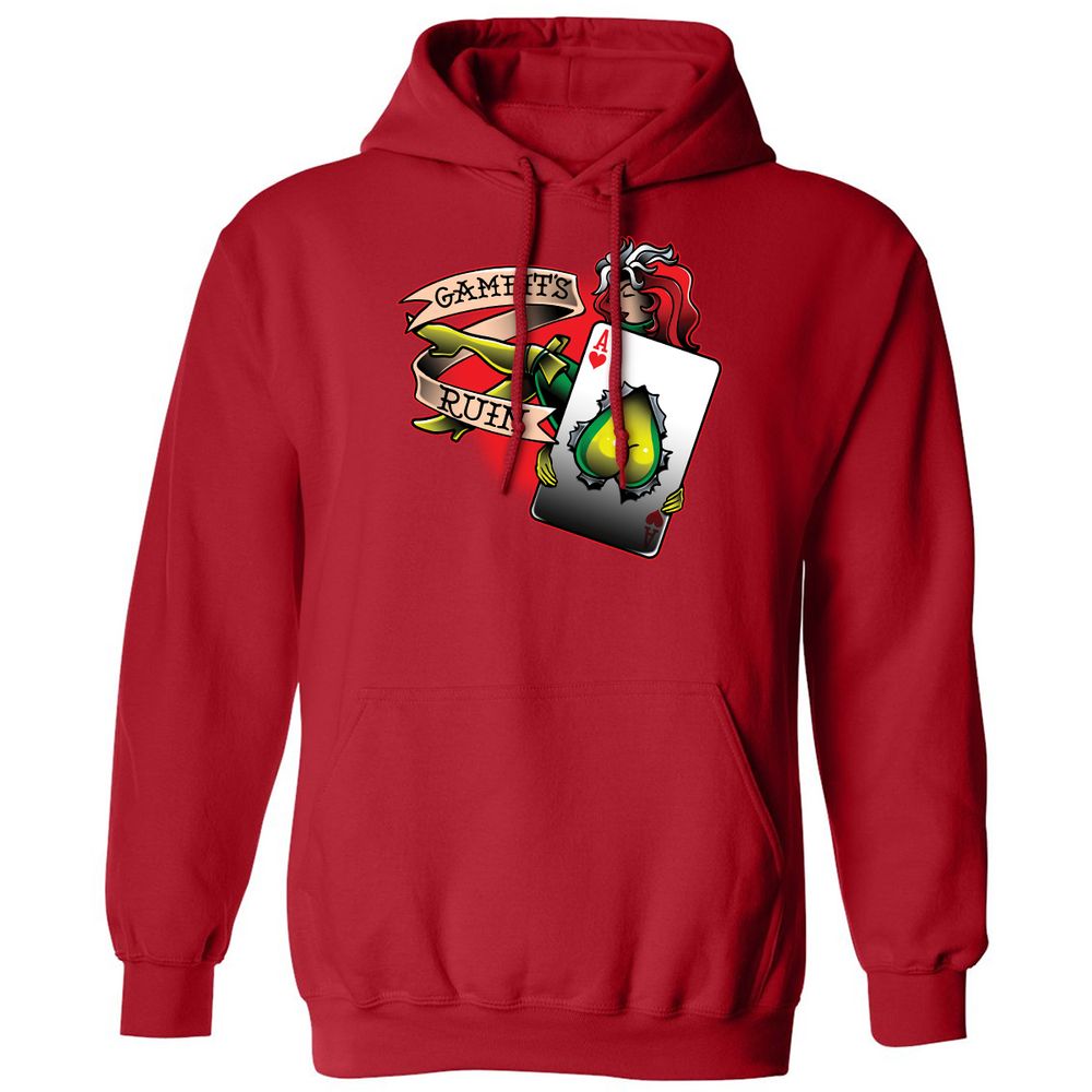 Classic Unisex Hoodie - CKW8T34D - Red - 5