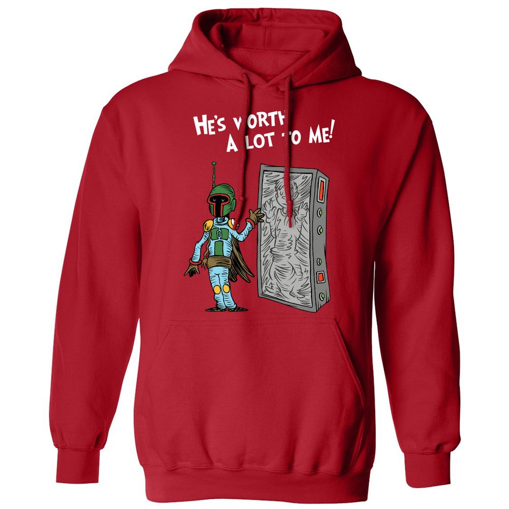 Classic Unisex Hoodie - NBYDGVHL - Red - 5
