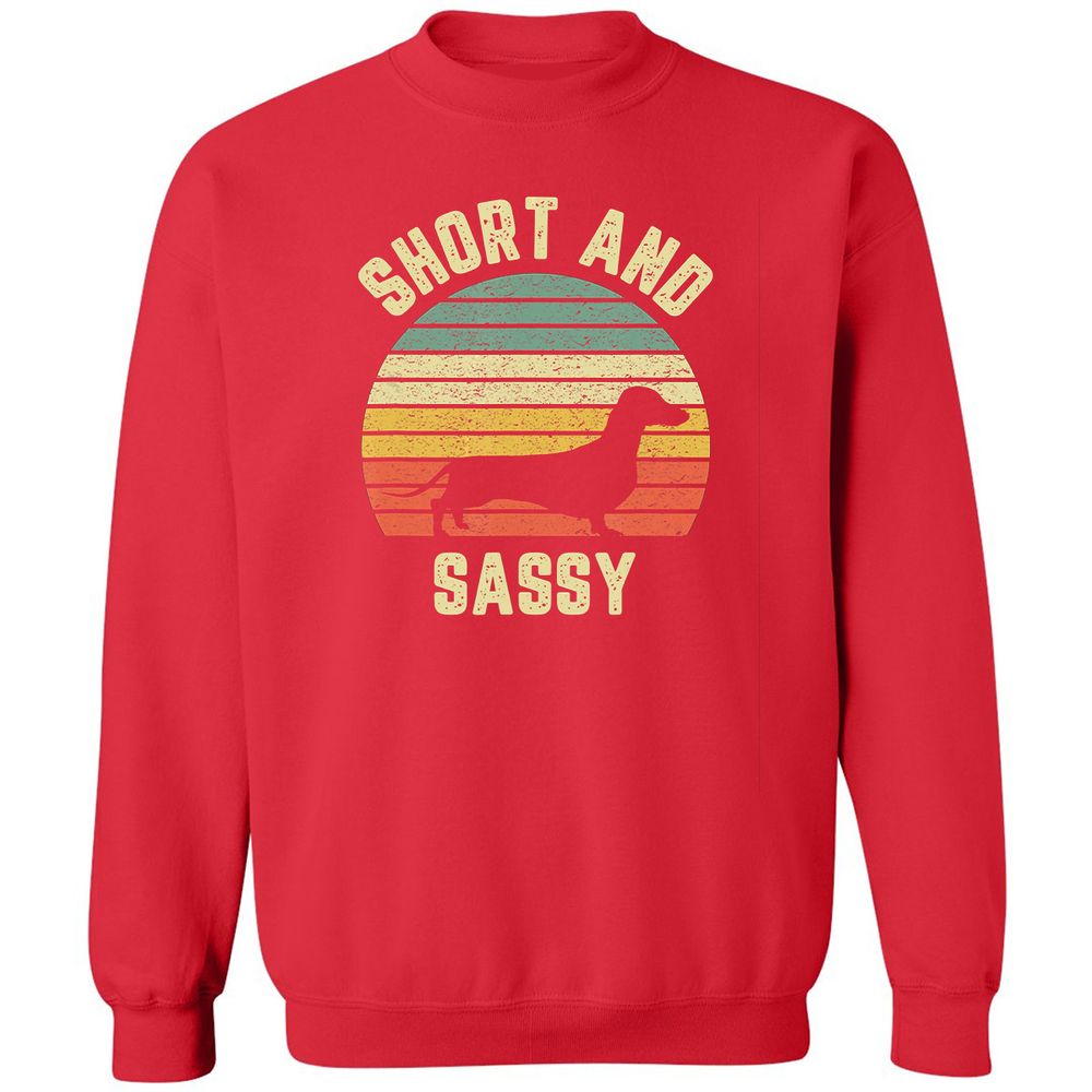 Classic Unisex Sweatshirt - W818PAQN - Red - 5