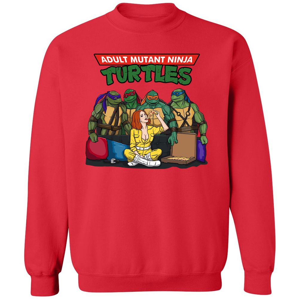 Classic Unisex Sweatshirt - 4LYX4SF3 - Red - 5