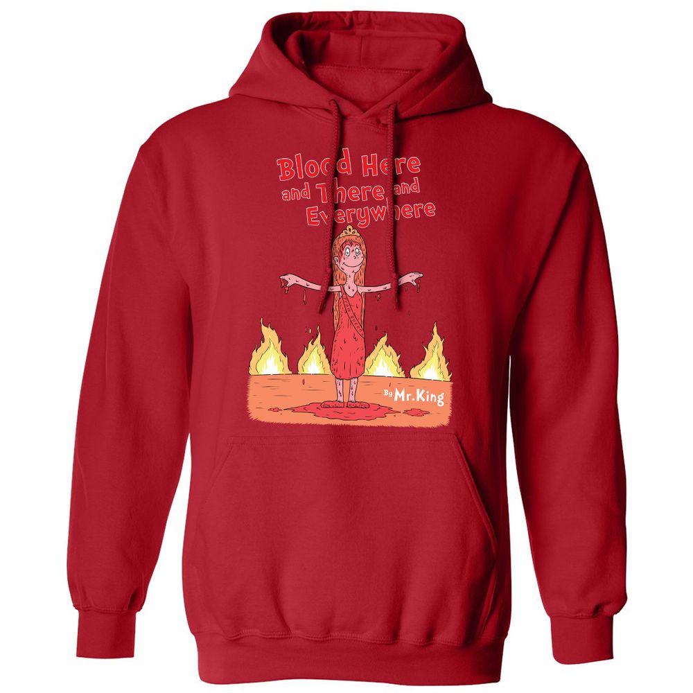 Classic Unisex Hoodie - XJ4GF12B - Red - 5
