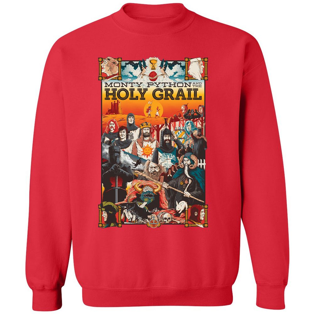 Classic Unisex Sweatshirt - 7SZGJTPW - Red - 5