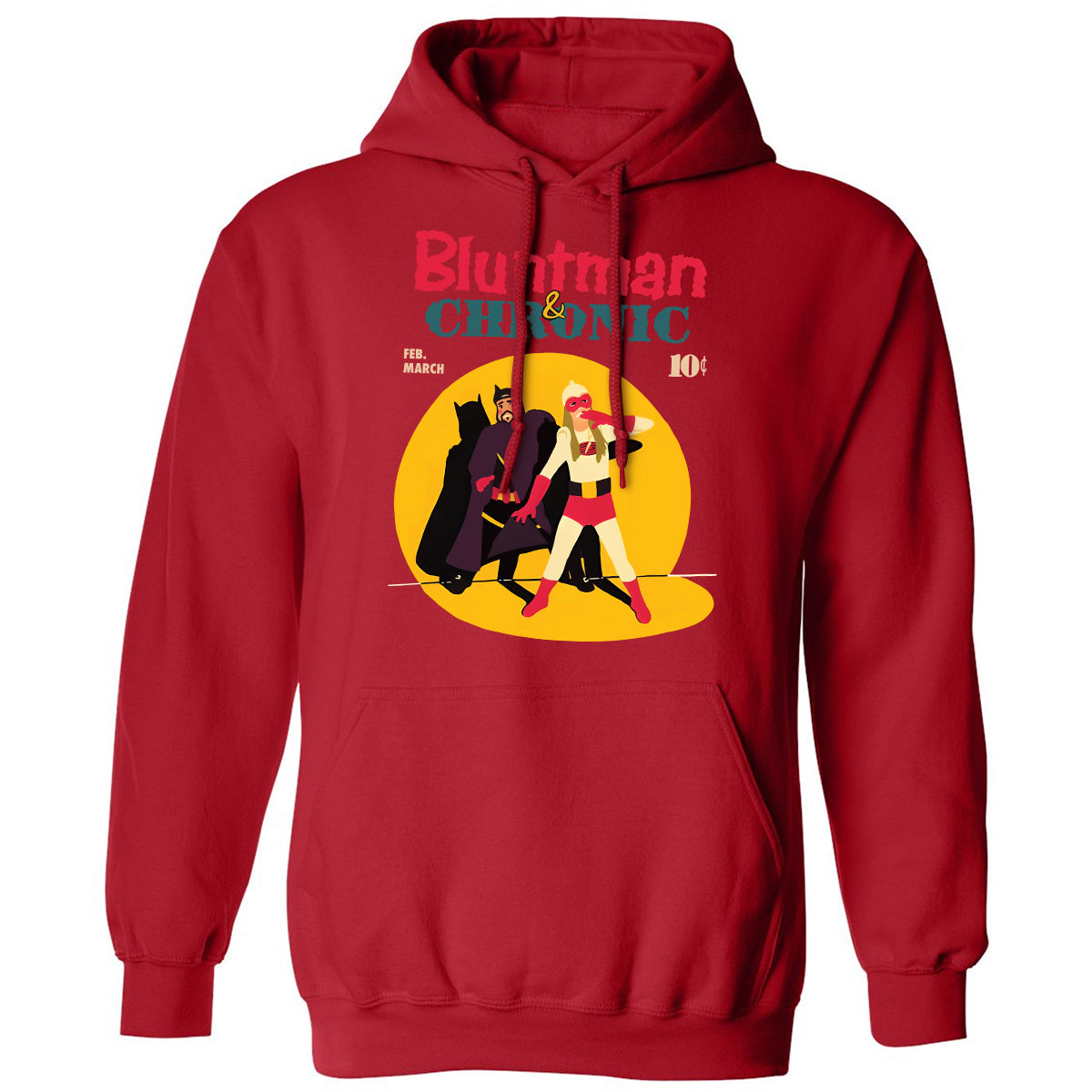 Classic Unisex Hoodie - 22V555G5 - Red - 5