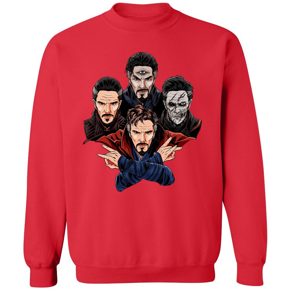 Classic Unisex Sweatshirt - JCLEKSHT - Red - 5